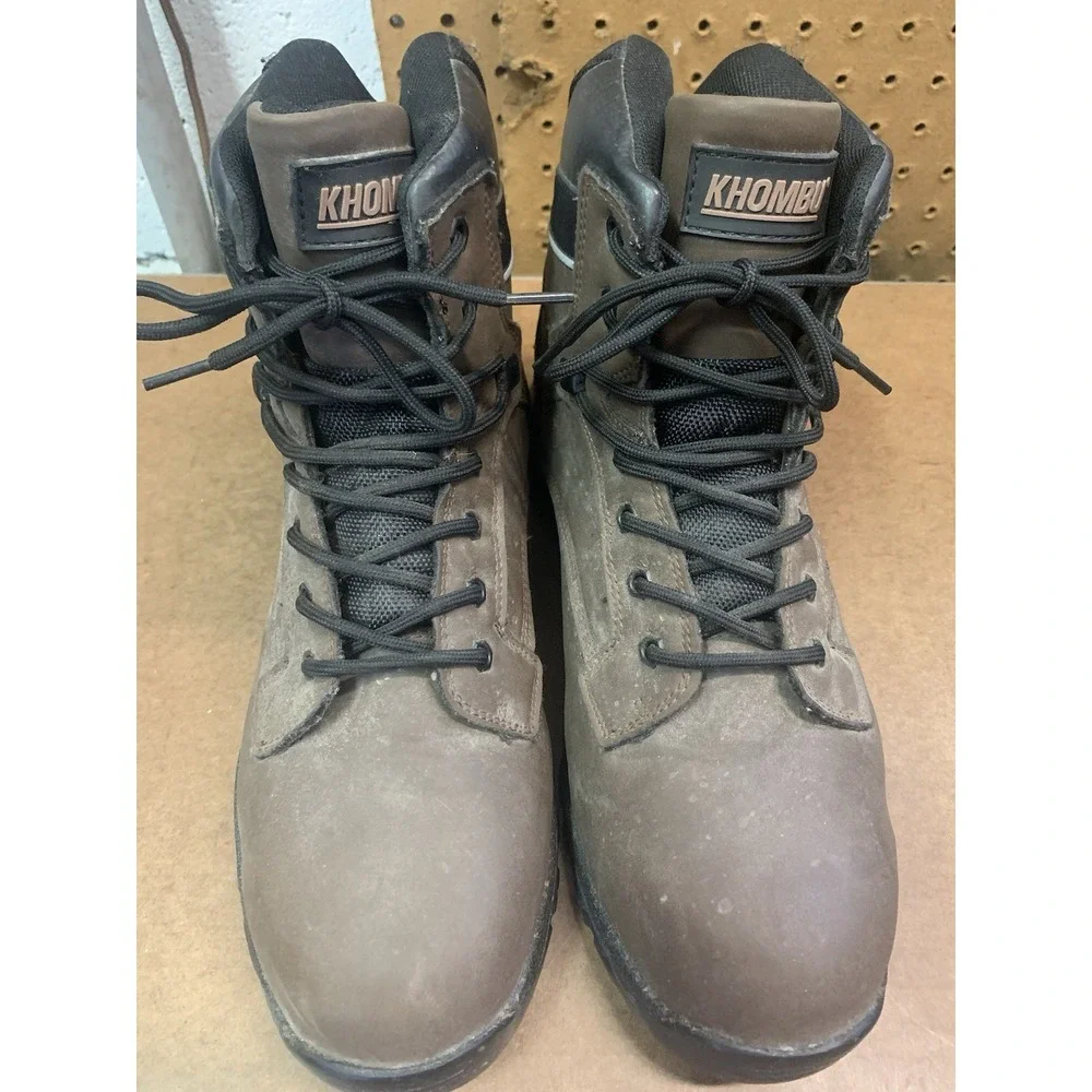 Mens 11M Greg‎ Kombu Brown Lace Up Hiking Boots
